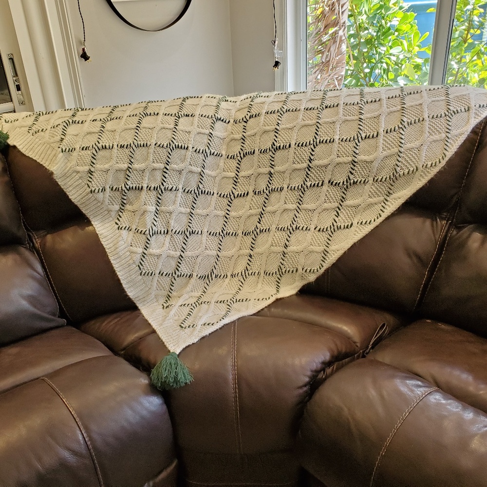 Hearth & Hand  Magnolia Reversible Throw Blanket